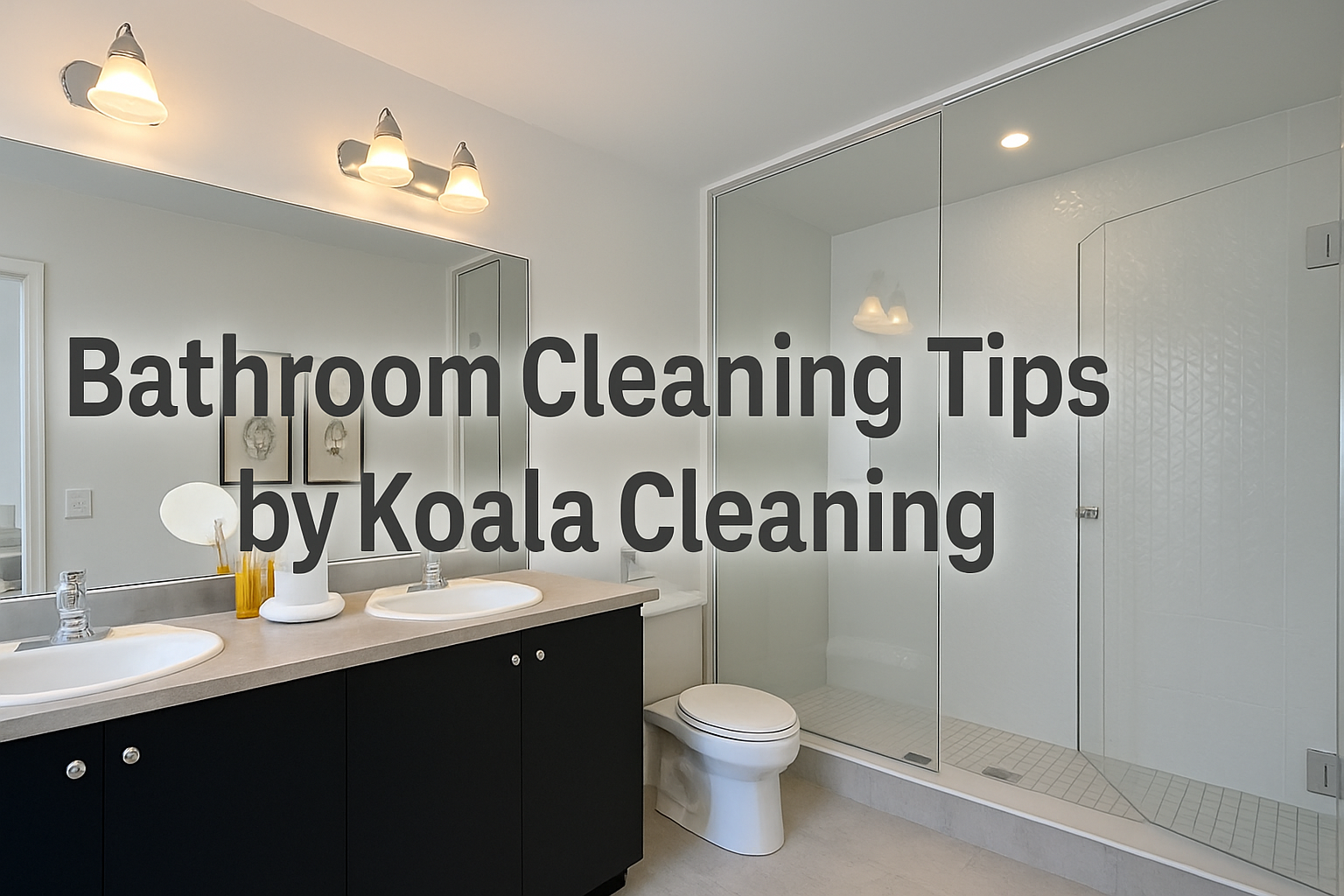 How to Clean Your Bathroom Fast and Efficiently